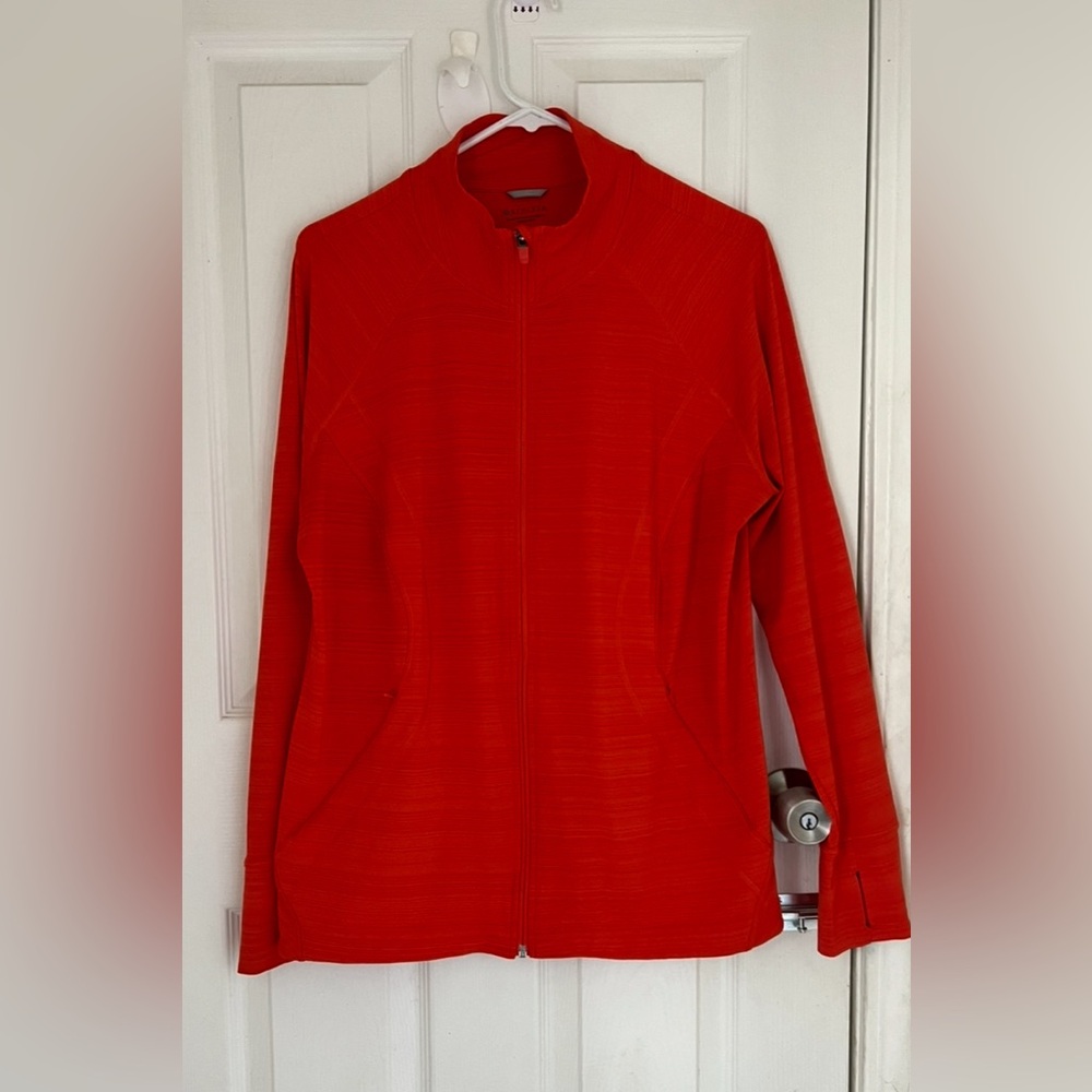 Athleta Women's color cardinal Jacket size 1X